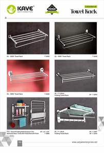 4 Rack 18 Inch Stainless Steel <b>Towel</b> Rack Wall Mounted Bathroom <b>Towel</b> <b>Bar</b> Polished Rustproof Multi-Layer Shower Shelf - Product Image 5