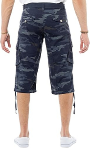 Factory Wholesale Custom Active Wear <b>Men's</b> Summer Athletic Breathable <b>Long</b> <b>Shorts</b> Quick Dry Polyester Drawstring Casual Style - Product Image 2