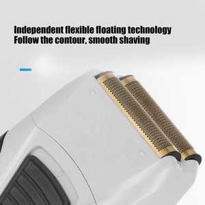 Rasoir électrique pour homme à grille flottante, double et triple lame, tondeuse, IPX7, pour le visage et le maillot - Product Image 6