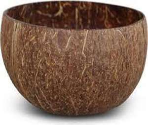 Tazón de coco crudo ecológico más vendido 100% juego de cocina orgánico natural hecho a mano de cáscaras de coco F S International - Product Image 6