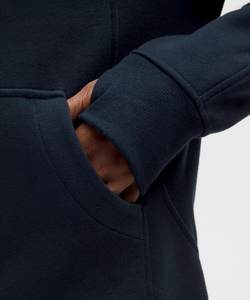 Sweats à capuche légers et décontractés confortables à col roulé pour femmes couleur et taille personnalisées avec fermeture éclair courte élégante et logo avant - Product Image 3