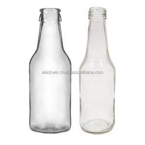Bouteille de sauce en verre de qualité supérieure spécialement conçue pour le stockage et la distribution de sauce transparente pour une visibilité facile - Product Image 4