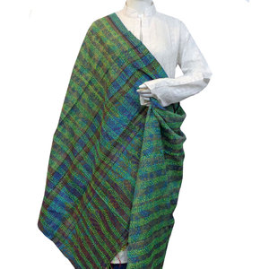 Écharpe Kantha en Soie Réversible de Luxe Faite à la Main, en Coton de Haute Qualité, Meilleure Vente, Écharpes Fantaisie Confortables - Product Image 4