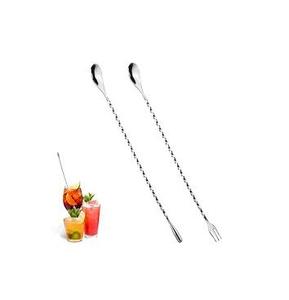 Factory <b>Sale</b> Custom Steel Bar Spoon Long Handle Bar Ware Cocktail Stirrer & Dishwasher <b>Safe</b> Stainless Steel Spoons Mixing Spoon - Product Image 2