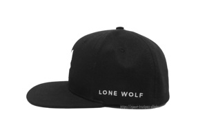 หมวก Snapback แบบถักโลโก้ได้ตามต้องการหมวกแบนพร้อมผ้าใบด้านหลังและผ้าโพลีสำหรับฉากกลางแจ้ง - Product Image 3