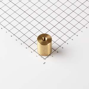 Pinza in ottone di neodimio Ø20x25mm con filettatura interna - Product Image 1