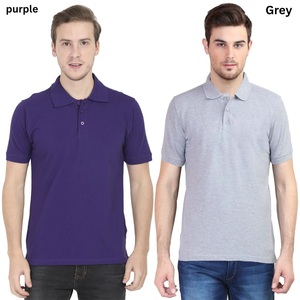 Camisa de Alta Calidad para Hombre, Algodón Suvin, Corte Regular de Verano, Polo con Hombros Caídos, Transpirable, Antiarrugas, Ecológico, Piqué - Product Image 4