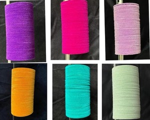 Conjunto de brazaletes de terciopelo a granel, regalos de boda, regalos Mehndi, regalos de dama de honor, recuerdo Mehendi, regalo de despedida de soltera, indio - Product Image 6