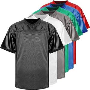 Camiseta Deportiva de Manga Corta para Hombre, Estilo Fútbol Americano, Malla Transpirable, Ligera, para Entrenamiento, Multicolor - Product Image 1