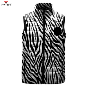 Profesional hecho nueva llegada invierno al aire libre rompevientos chaleco informal a prueba de viento con capucha chaquetas sin mangas - Product Image 6