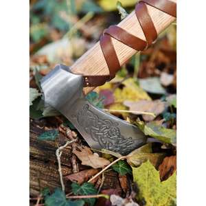 El yapımı şam çelik Viking taktik balta özel DIY sınıf cadılar bayramı savaş ve ahşap kolu için yüksek endüstriyel kalite ile - Product Image 4