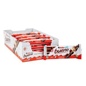Venta al por mayor para Bueno 43g Barra de chocolate dulce con mermelada y crema de avellana sólida rellena de dulces a la venta - Product Image 1