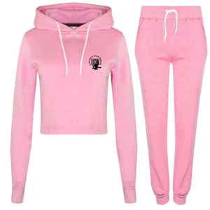 Wholesale <b>Women's</b> Organic Cotton Quick Dry Breathable Eco-Friendly <b>Fleece</b> Lined <b>Joggers</b> & Tracksuits with Custom Logo Positions - Product Image 6