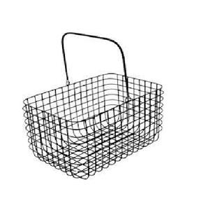 Green <b>Basket</b> with Wheel Metal Handmade Storage <b>Basket</b> with Handle Multipurpose Use Groceries <b>Baskets</b> Modern Storage Container - Product Image 6