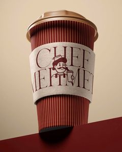 Taza de café de papel desechable con revestimiento a base de agua de papel personalizado para impresión de bebidas frías y calientes - Product Image 3