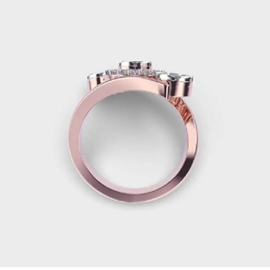 Anillos de Diamantes Cultivados en Laboratorio, Chapados en Rodio, de Lujo, Corte Brillante, Certificados por IGI, Joyería de Compromiso y Boda para Mujer, Venta al Por Mayor - Product Image 4