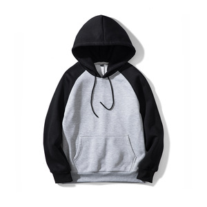 wholesale custom oversized man pullover <b>hoodies</b> no <b>string</b> french terry heavyweight streetwear fashion - Product Image 1