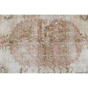 Alfombra Vintage de Lana Marroquí Marrón Turca de 2.3x9 pies - Product Image 4