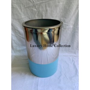 Maceta y macetas de diseño con recubrimiento en polvo de Color negro, accesorios y suministros decorativos de flores artificiales de tamaño alto de la India - Product Image 5