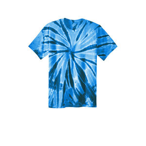 Camiseta Tie Dye al por Mayor, Camiseta de Algodón con Patrón Espiral Retro, Ropa Urbana Unisex Cómoda, Colores Personalizados y Marca Privada - Product Image 4