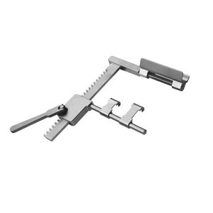Écarteur de joue dentaire réglable avec verrouillage à cliquet en acier inoxydable, instrument de chirurgie buccale - Product Image 1