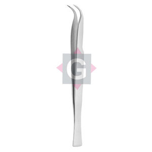 Pinzas para pestañas ligeras de acero inoxidable hechas a medida - Product Image 2