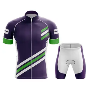 Low price Men's Cycling Jersey with Short Set New Summer Breathable Quick Dry bicycle Uniform Clothes Cycling Uniform