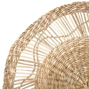 Mantel Individual de algas marinas naturales al por mayor 100% mantel Individual de algas marinas tejidas a mano para mesa de comedor hogar Hotel restaurante Vietnam - Product Image 3