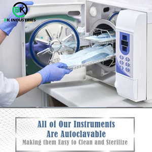 Pinzas de Cirugía General de Acero Inoxidable de Grado Médico, Instrumentos Médicos Reutilizables Personalizados - Product Image 6