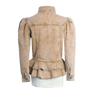 Chaqueta Vaquera de Mezclilla de Estilo Vintage en Oferta, Color Personalizado para Mujer, Chaqueta Corta de Mezclilla, Nueva Colección de Otoño, Ecológica y Transpirable - Product Image 3
