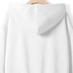 Unisexe Logo personnalisé respirant coupe-vent écologique pleine fermeture éclair polaire brodé à capuche hiver Hip Hop style en gros solide - Product Image 4