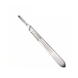 Ensemble d'instruments médicaux ergonomiques de qualité supérieure en acier inoxydable n° Manche de scalpel détachable 3/4/7, alimentation manuelle, certifié CE - Product Image 2