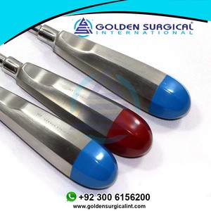 <b>Dental</b> Premium German 3 HEIDBRINK Root TIP <b>Pick</b> Elevators Right Left Straight Instruments Set of 3 - Product Image 2