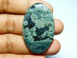 Cabochon en vrac de jaspe océanique naturel de qualité supérieure 100% pierres précieuses précieuses pour la fabrication de bijoux à des prix abordables OEM de vente en vrac - Product Image 4