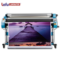 LF1700-D5 1600mm 63 pouces de la publicité de stratification de laminateur froid et chaud de stratification