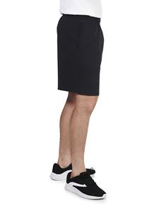 Black 100% Cotton <b>Shorts</b> <b>Men</b> Heavy Cotton Poly <b>Shorts</b> Solid Color Custom Logo Cotton Fleece <b>Shorts</b> for <b>Men</b> - Product Image 4