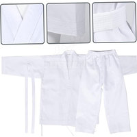 Ensemble d'uniformes de judo en coton léger de haute qualité 280g, couleurs et logo personnalisés, faible MOQ, pour équipes de Kung Fu et arts martiaux, OEM