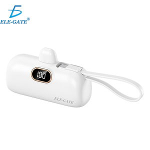 Batería Externa de Alta Capacidad de 5000 mAh con Pantalla LED, Material de Aleación de Aluminio y Plástico, Logotipo Personalizable Japonés - Product Image 2