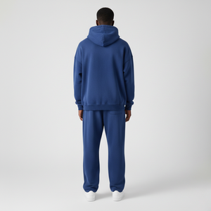 Hoodie Homme Personnalisé Haut de Gamme Tendance Hiver Imprimé Effet Délavé Streetwear Qualité Supérieure Épaules Tombantes Uni Lavage Acide - Product Image 2