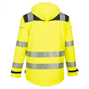 Zohan Creations Construcción barata Ropa DE SEGURIDAD reflectante Chaquetas con cremallera de trabajo Chaqueta de trabajo resistente de noche de alta visibilidad - Product Image 3