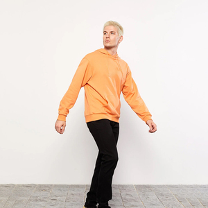 Sudadera con Capucha Casual Holgada de Manga Larga para Hombre y Mujer, Sudadera de Invierno con Forro Polar Térmico, Bordada y Estampada, 100% Algodón - Product Image 3