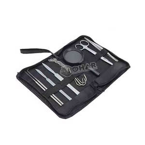 Ensembles d'instruments chirurgicaux abordables de marque Kit d'outils de dissection en acier inoxydable 8 pièces Ensemble d'instruments de dissection Neurochirurgie - Product Image 1