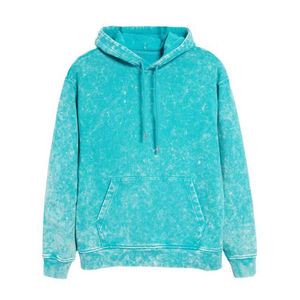 2024 OEM pull sweats lavage à l'acide Hip Hop sweats à capuche Streetwear vêtements pour hommes conception personnalisée coton respirant hiver sweats à capuche - Product Image 6