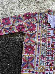 Chaqueta Floral Bordada a Mano para Mujer, Estilo Boho, Cuello Camisero, Manga Larga, para Primavera - Product Image 5