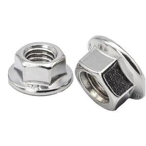 Serrure hexagonale à bride dentelée aveugle en acier inoxydable M2 M3 M4 M5 M6 M7 M8 M9 M10 M15 M30 Insert T Écrous hexagonaux à bride pour meubles - Product Image 5