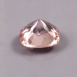 เบาะมอร์แกนไนท์พีชสีชมพูธรรมชาติคุณภาพ AAA อัญมณีหลวม11x11สำหรับทำเครื่องประดับ - Product Image 2
