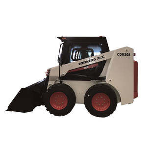 LONKING CDM307 EU Stage XIN CHAI Moteur 36,7 kW Haute Efficacité Énergétique Garantie 2 Ans Rayon de Braquage Court Mini-chargeuse sur pneus - Product Image 1