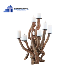 Venta caliente disponible en varias formas souvenirs hechos a mano vela de madera para agrega calidez a los interiores Hecho en Vietnam - Product Image 1