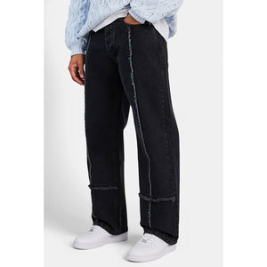 กางเกงยีนส์ทรงหลวมขายดีสำหรับผู้ชาย สไตล์ลำลองและสตรีทแวร์ - Product Image 5