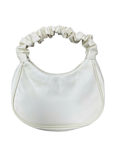 Vente en gros de mini sac pochette en forme de nuage tendance pour femmes sac à bandoulière froncé en cuir PU sac à main de luxe pour femmes logo personnalisé - Product Image 4